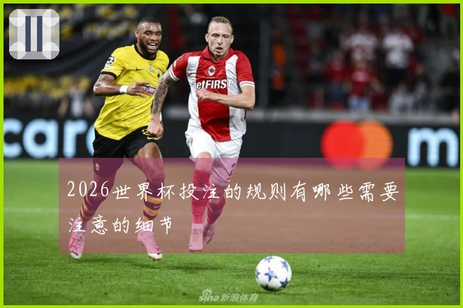 2026世界杯投注的规则有哪些需要注意的细节